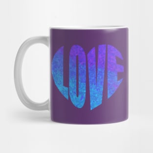 Love in heart shape Mug